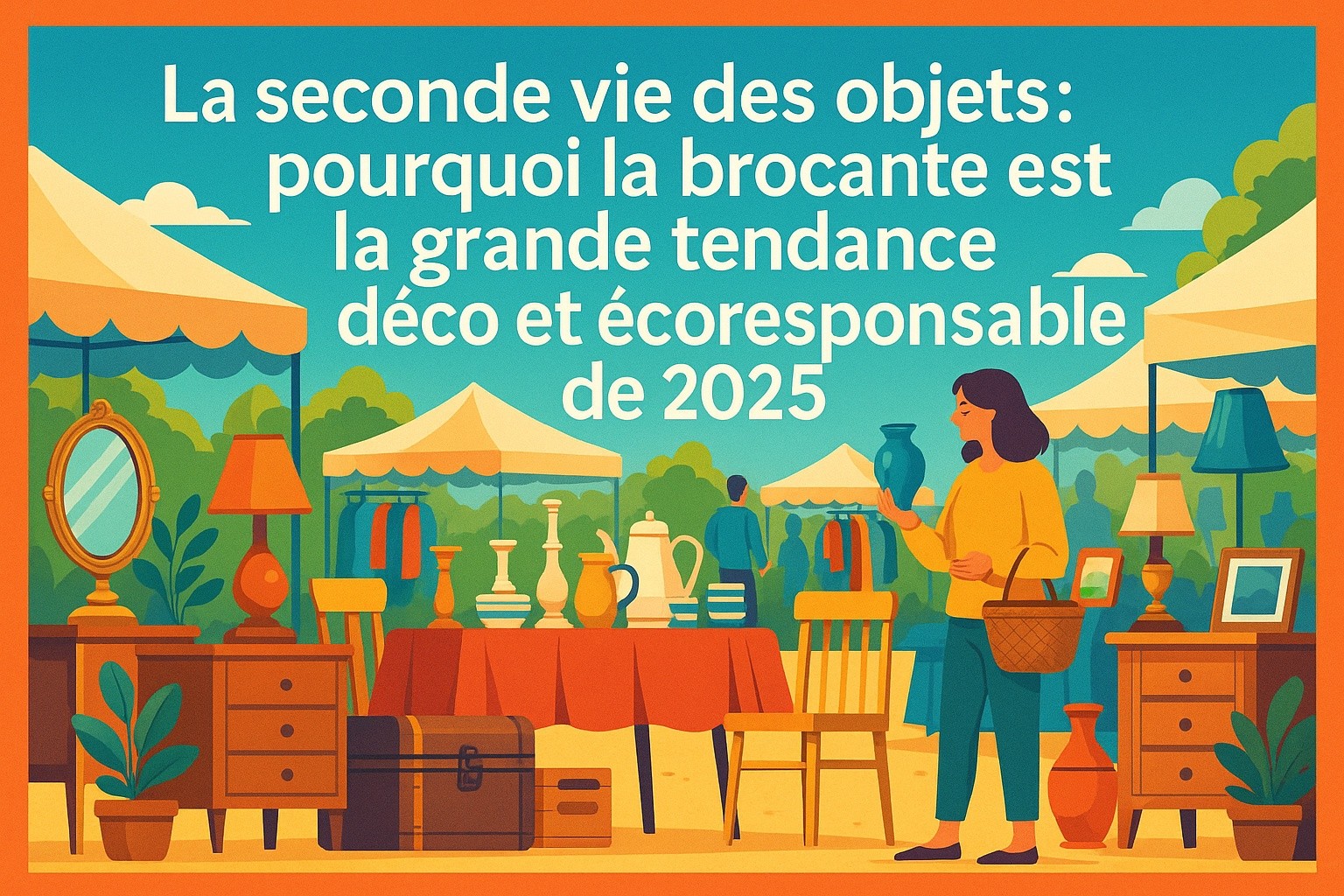 La seconde vie des objets : comment la brocante devient la tendance déco et écoresponsable de 2025