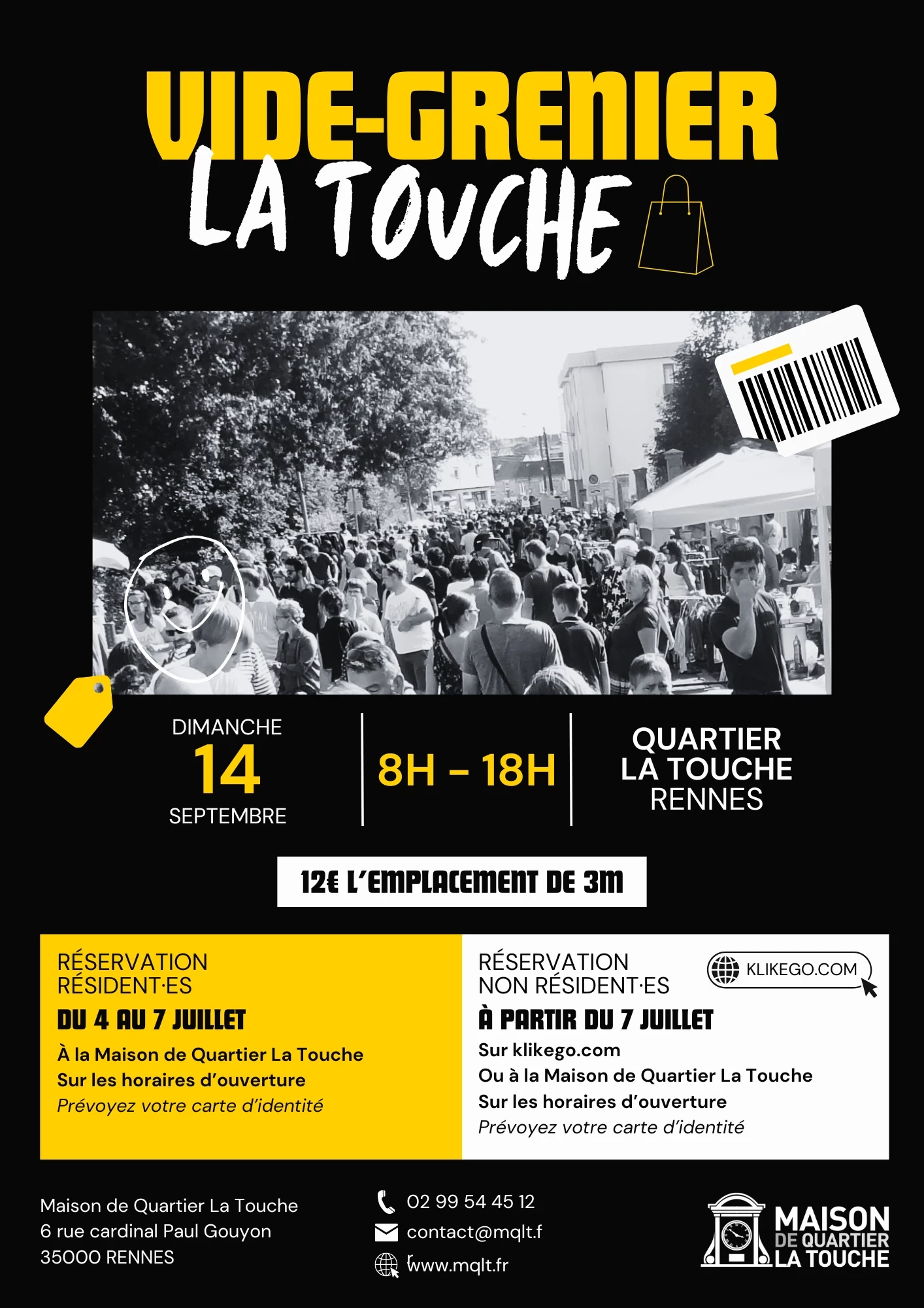 Vide-grenier la touche