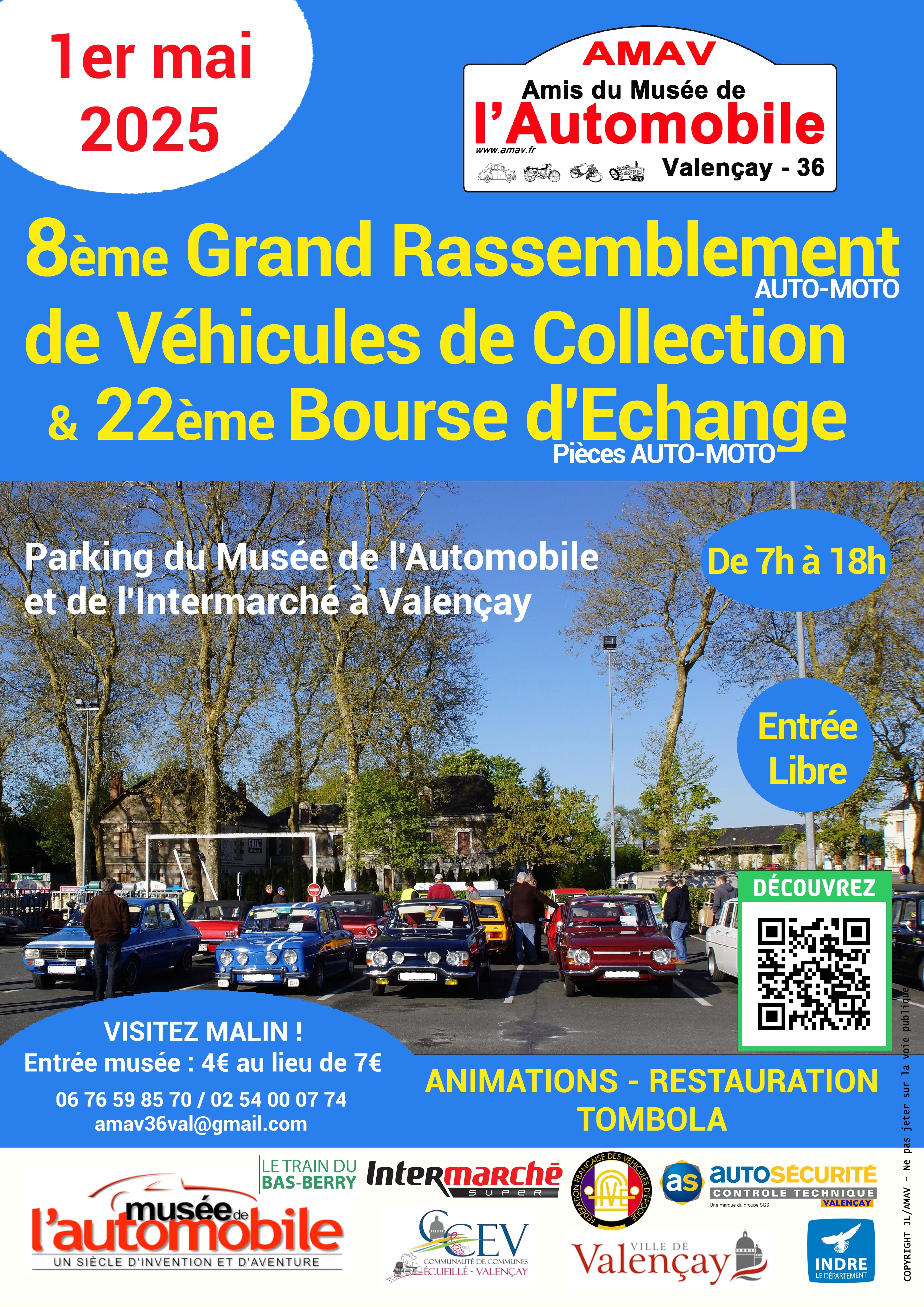 Rassemblement de véhicules de collection et bourse d'échange de pièces détachées