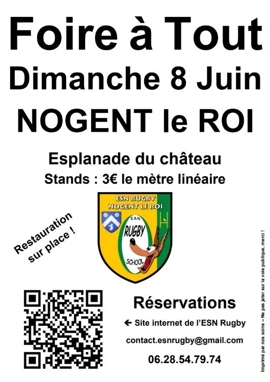 Foire à tout_esn rugby