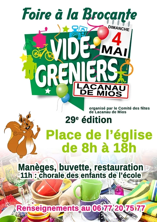29 ème foire à la brocante et vide-greniers
