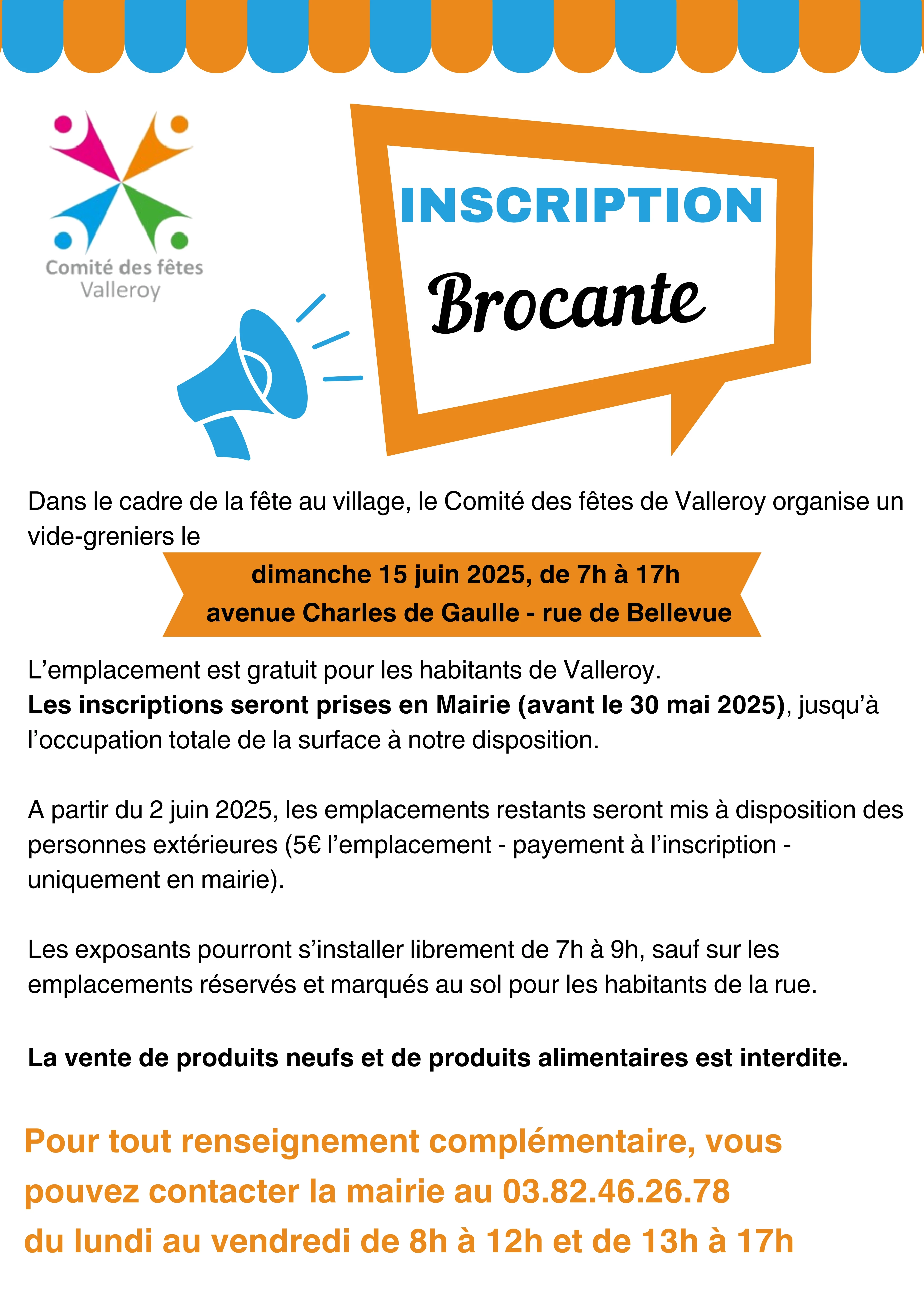 Vide greniers - fête au village