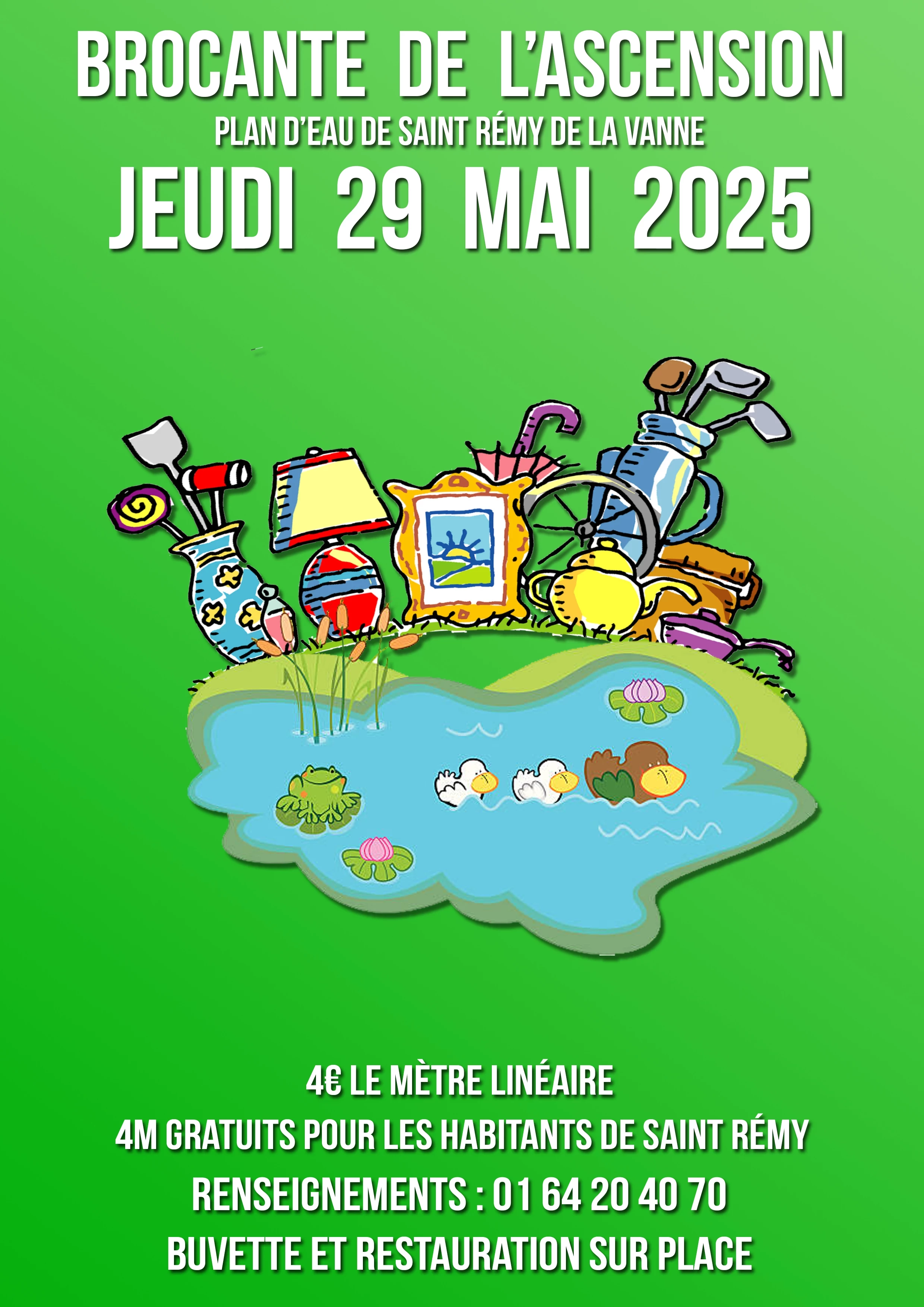 Brocante du plan d'eau