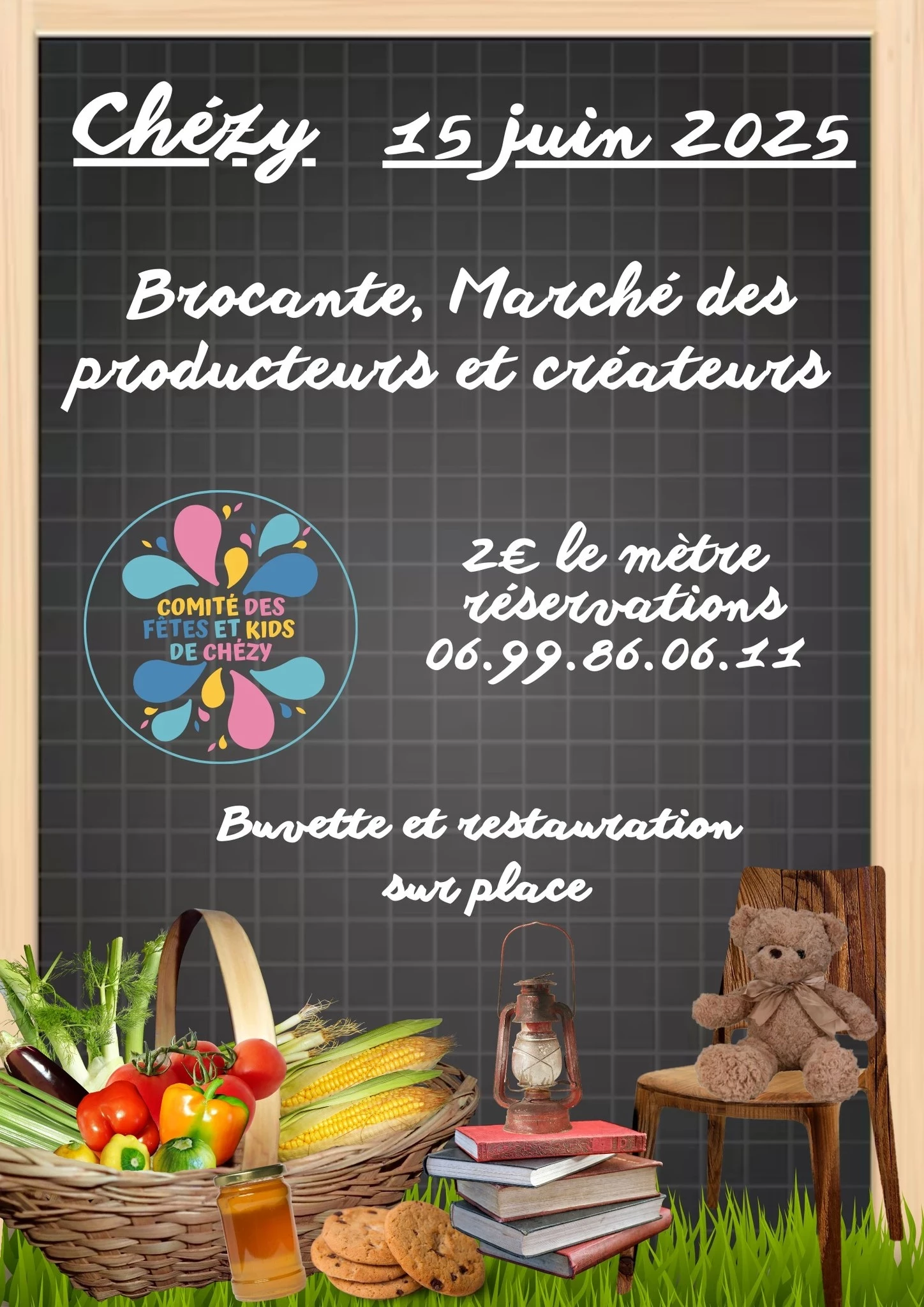 Brocante, marché des producteurs et créateurs