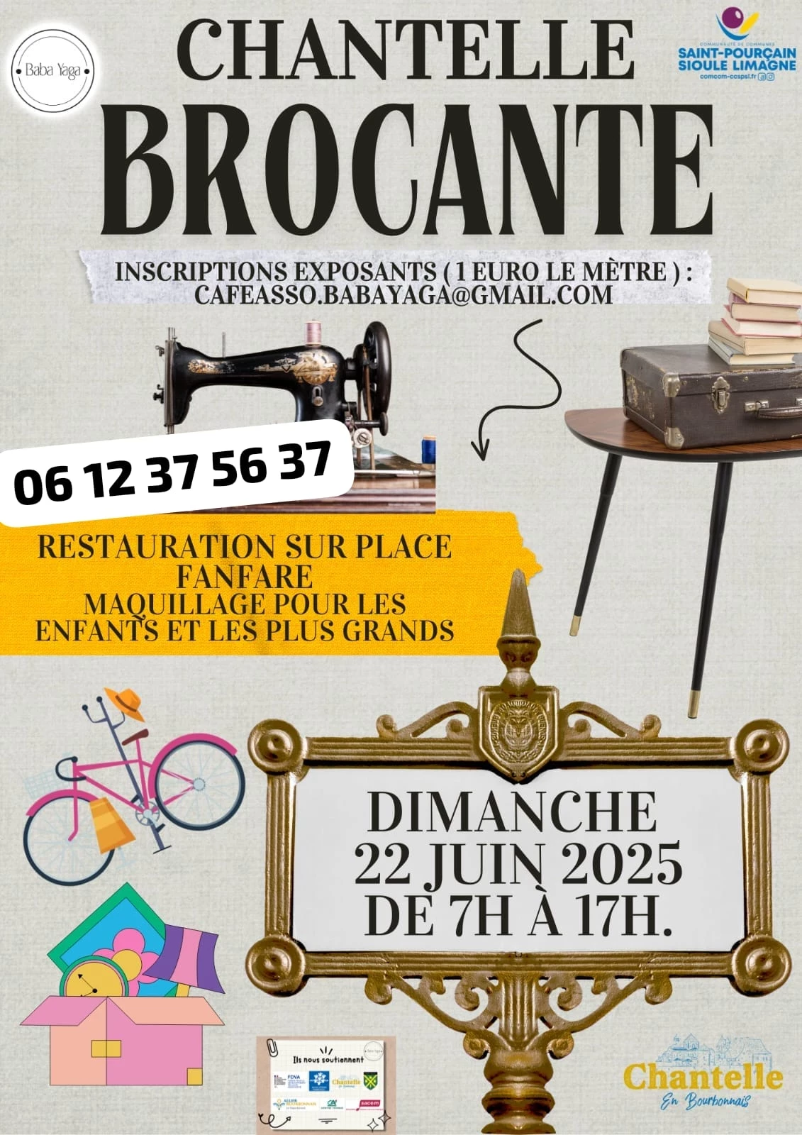 Brocante chantelle vide-grenier