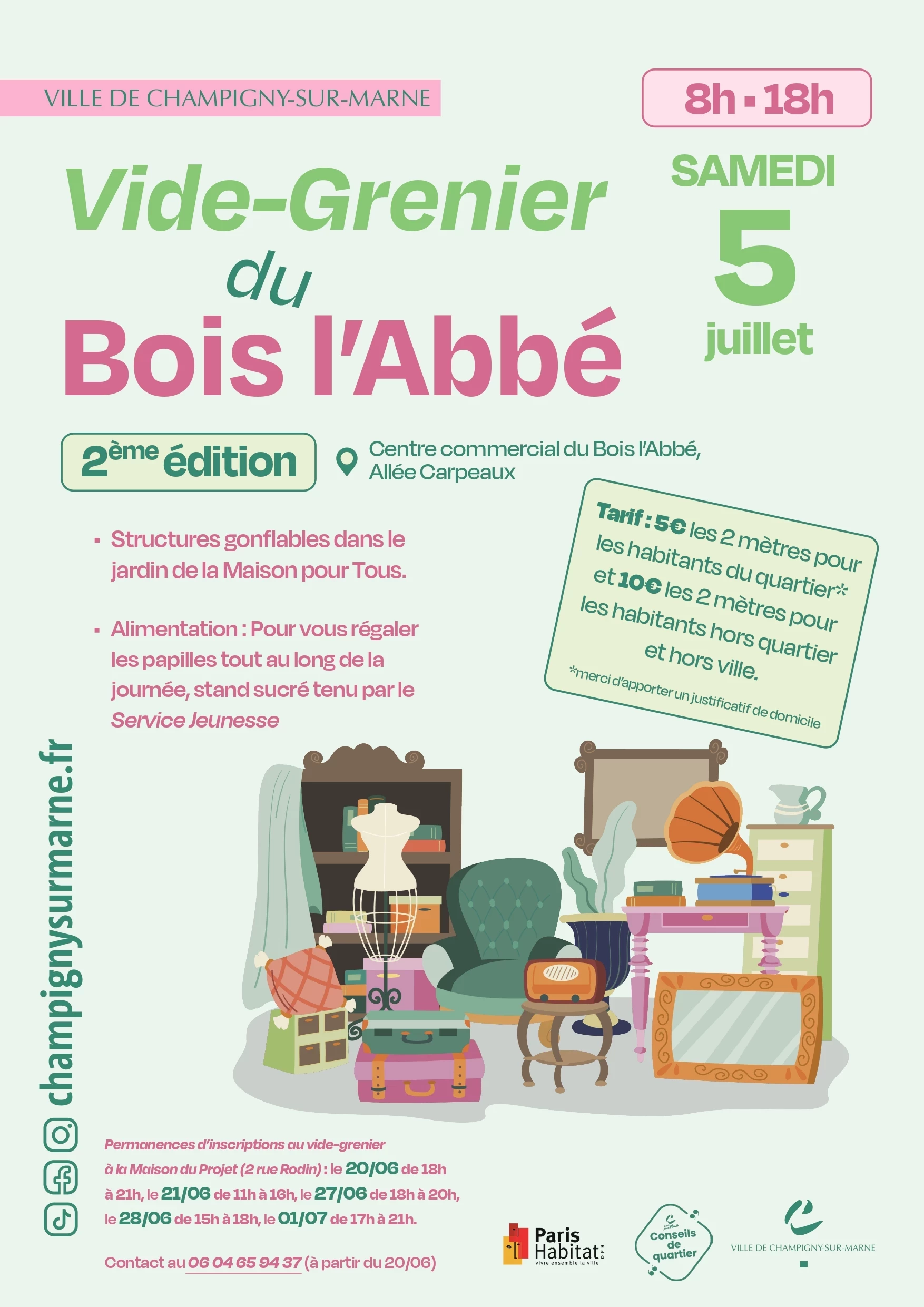 Vide-greniers du bois l'abbé