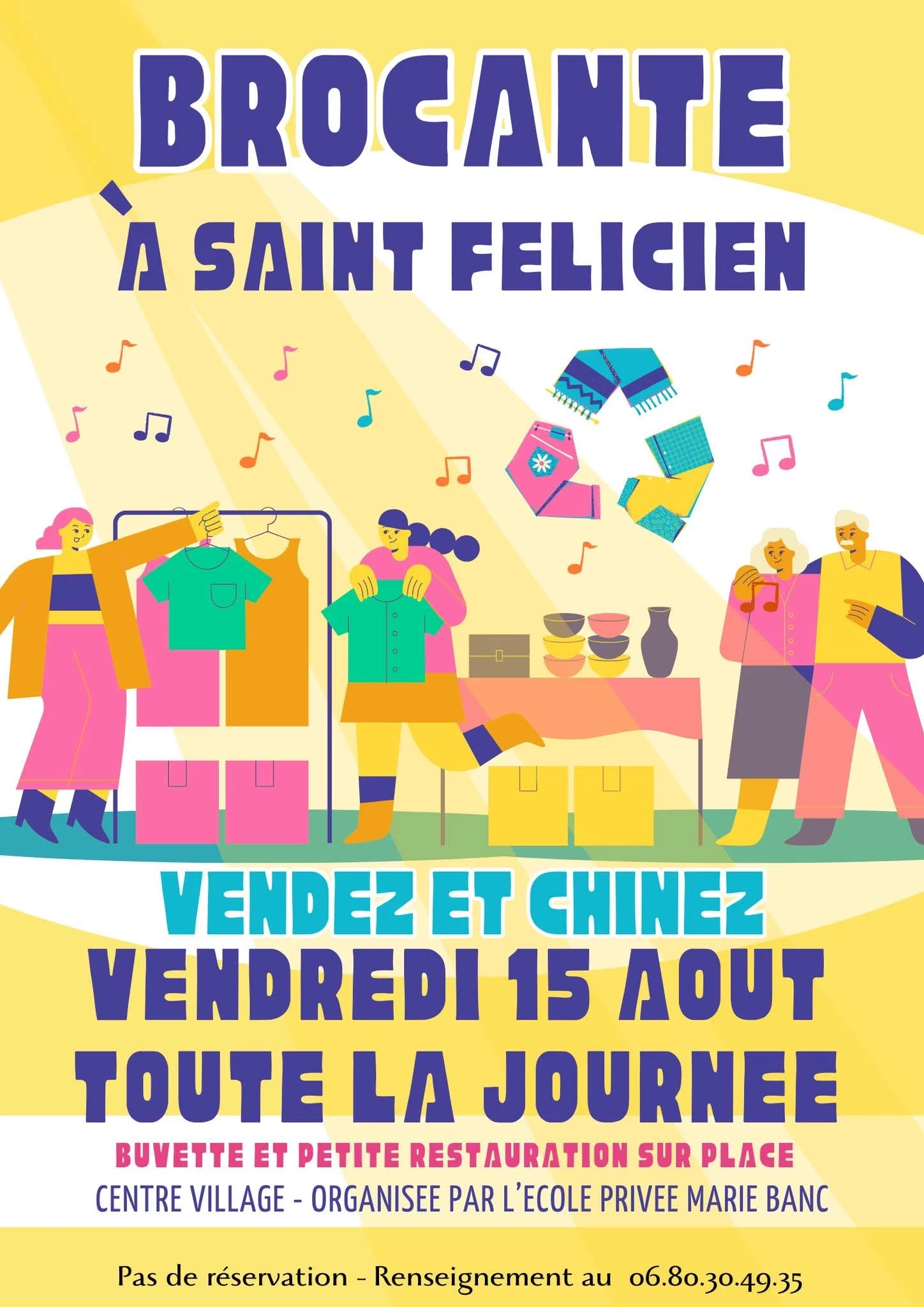 Brocante traditionnelle