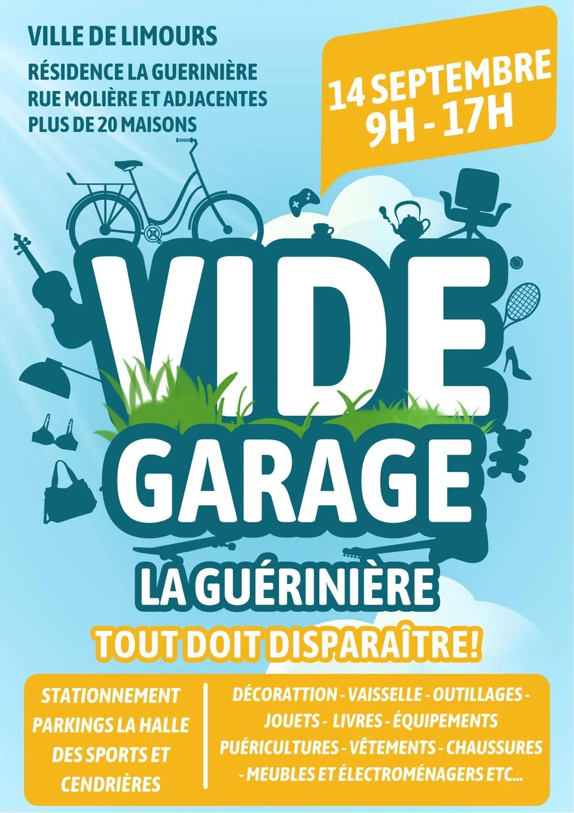 Vide garage la guérinière