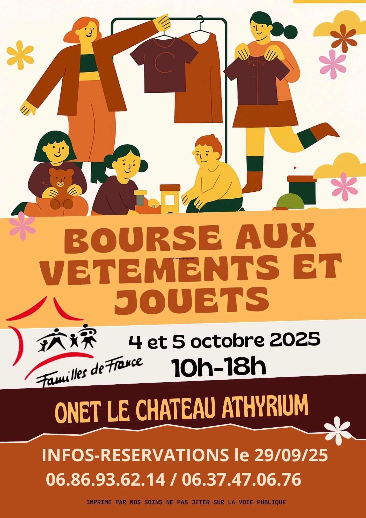 Bourse aux vêtements et aux jouets