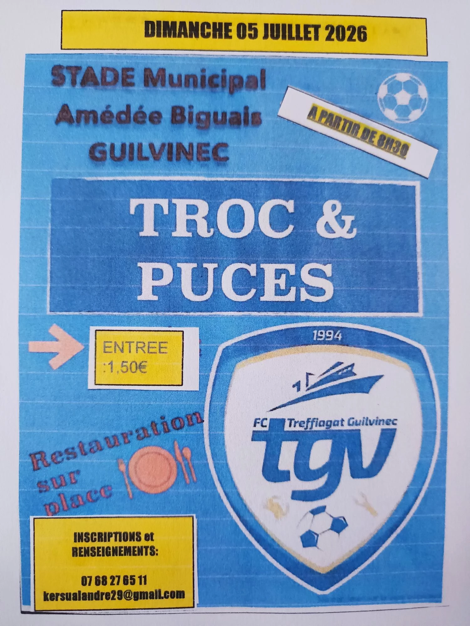 Troc puces du fc tgv