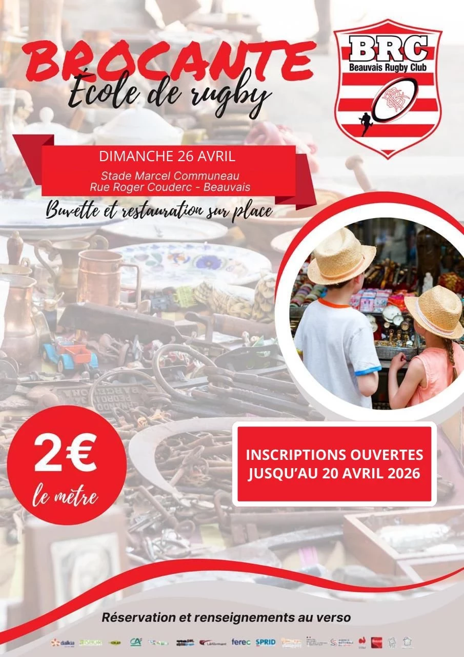 Brocante "ecole de rugby"