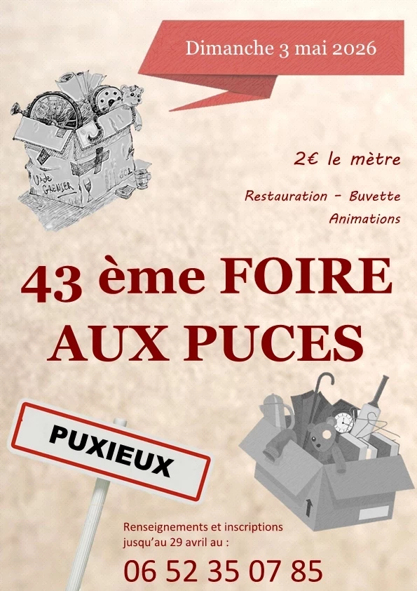 Brocante vide grenier puxieux