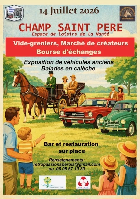 Vide greniers, marche de createurs, bourse d'echange pieces auto