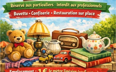 Vide grenier a la chapelle sur chezy