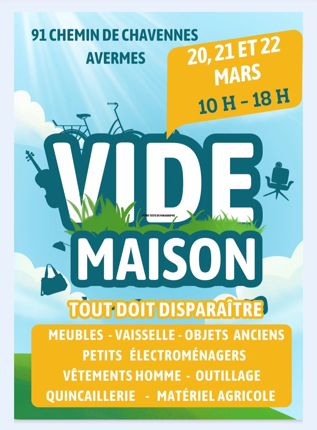 Vide maison