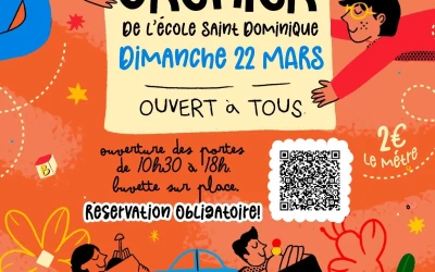 Grand vide grenier de l’école saint dominique