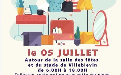 Vide grenier à villeblevin