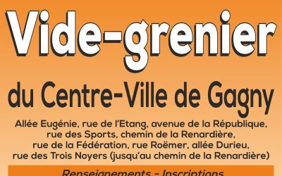 Brocante centre-ville de gagny