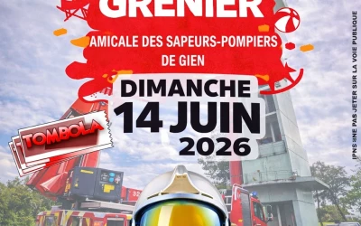 Vide grenier de l'amicale des sapeurs pompiers de gien