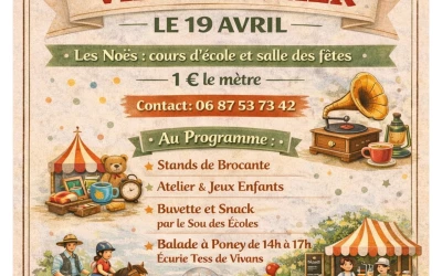 Journée vide grenier aux noës