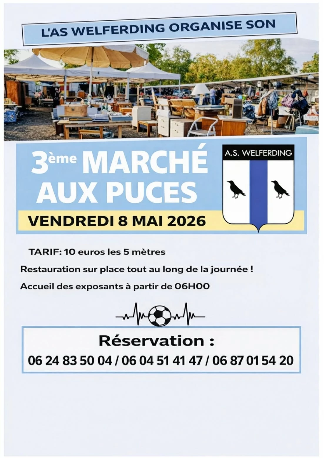 3eme marche aux puces de l'as welferding