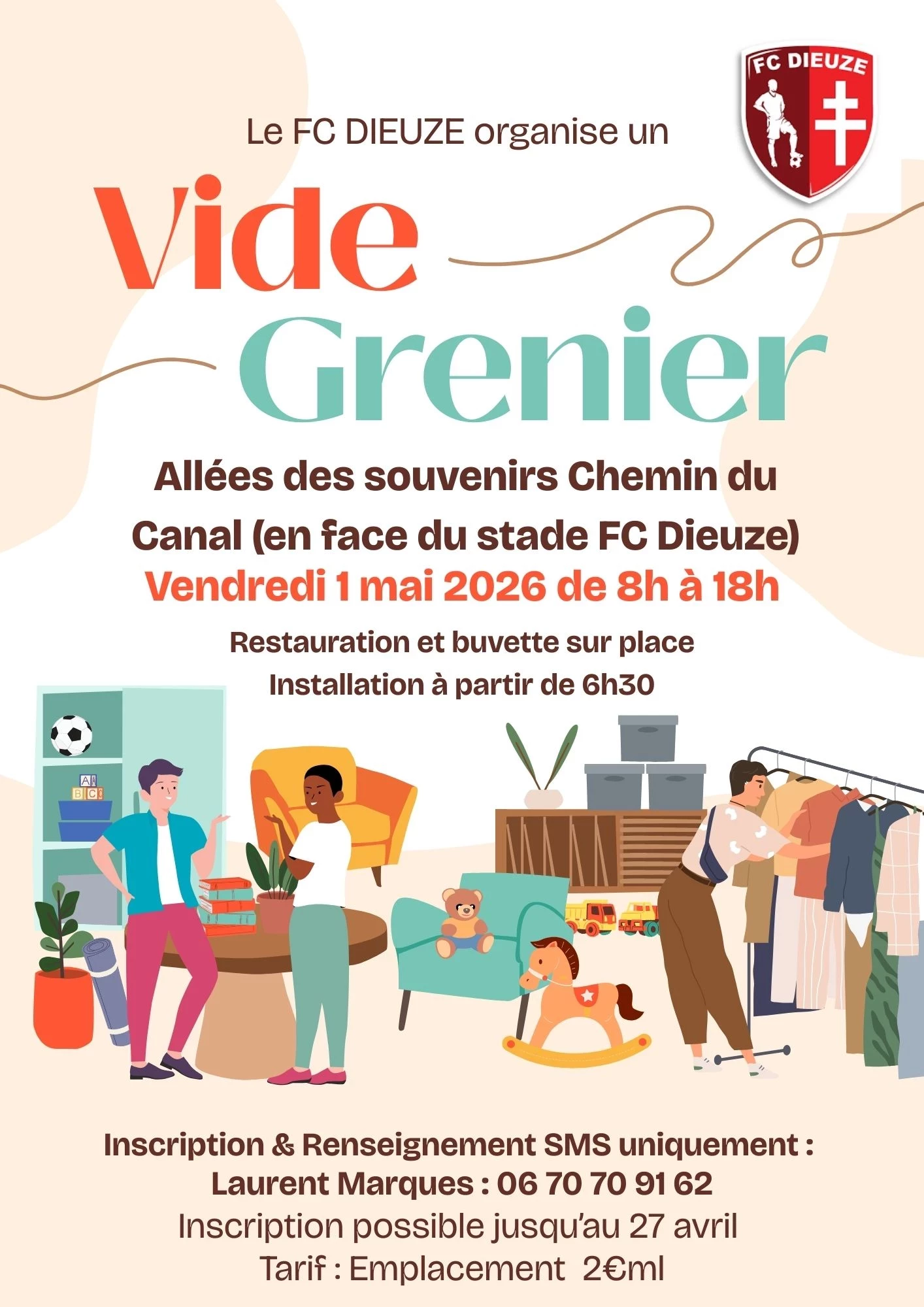 Vide greniers du fc dieuze