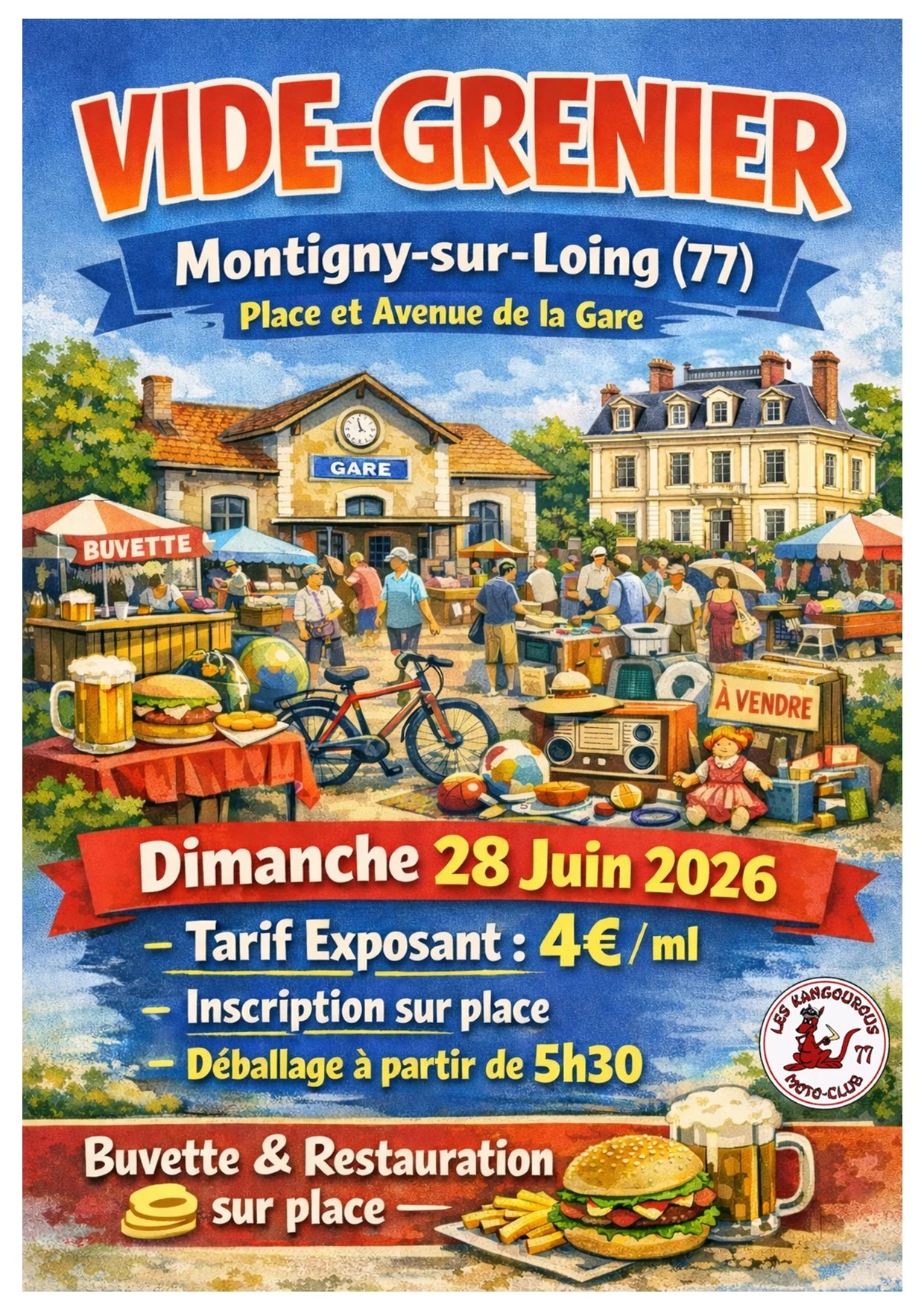 Vide grenier estival