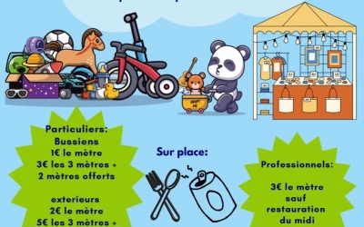 Brocante à bussy le dimanche 7 juin