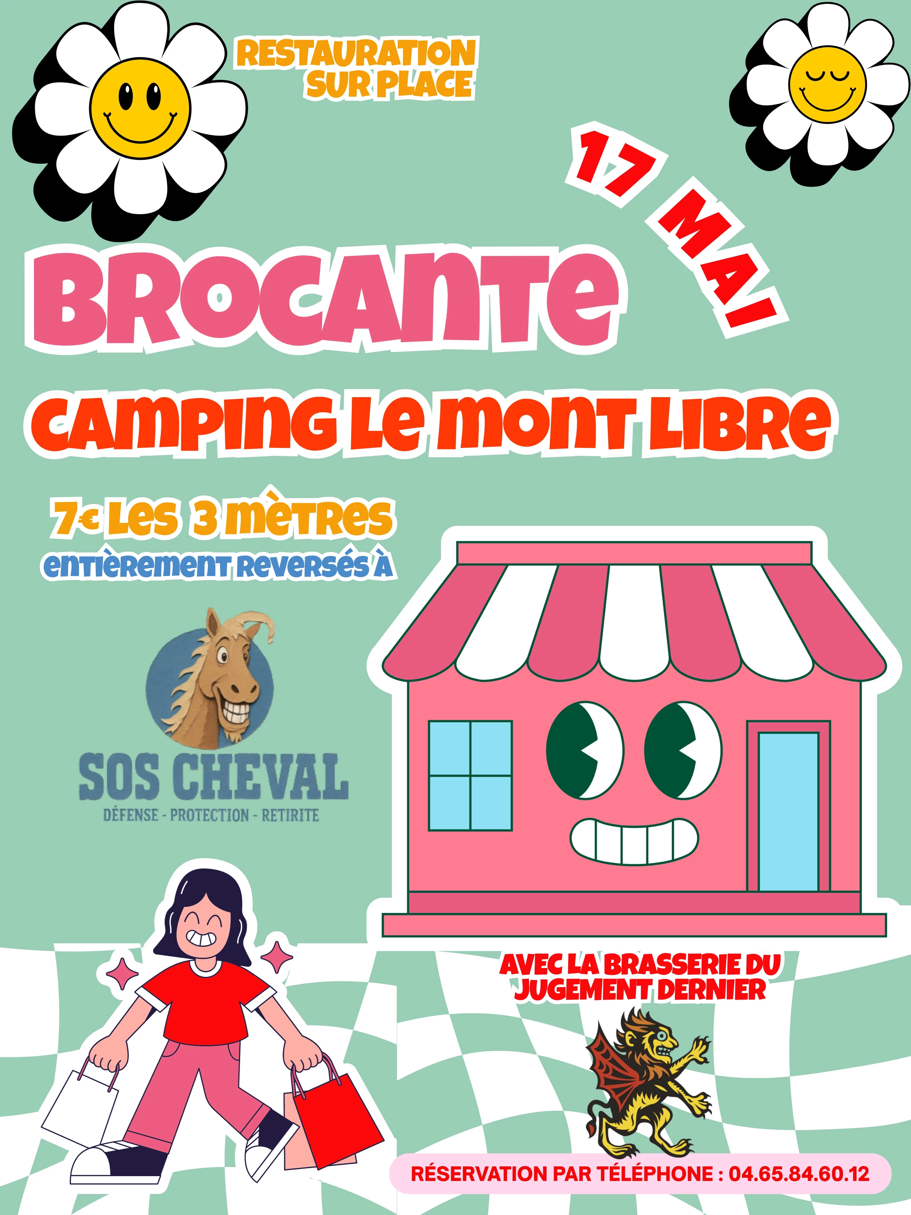 Brocante camping le mont libre