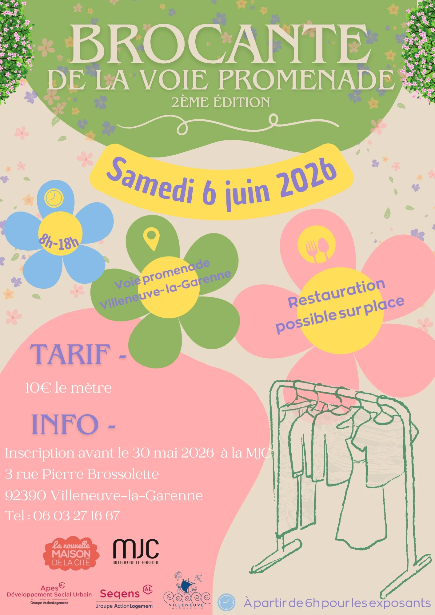 Brocante de la voie promenade