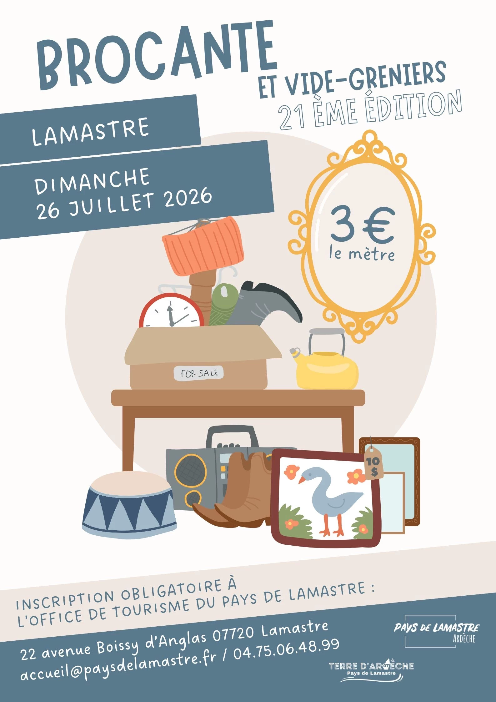 Brocante - vide-greniers de lamastre