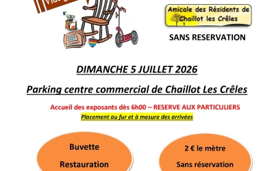 Brocante de l'arcc
