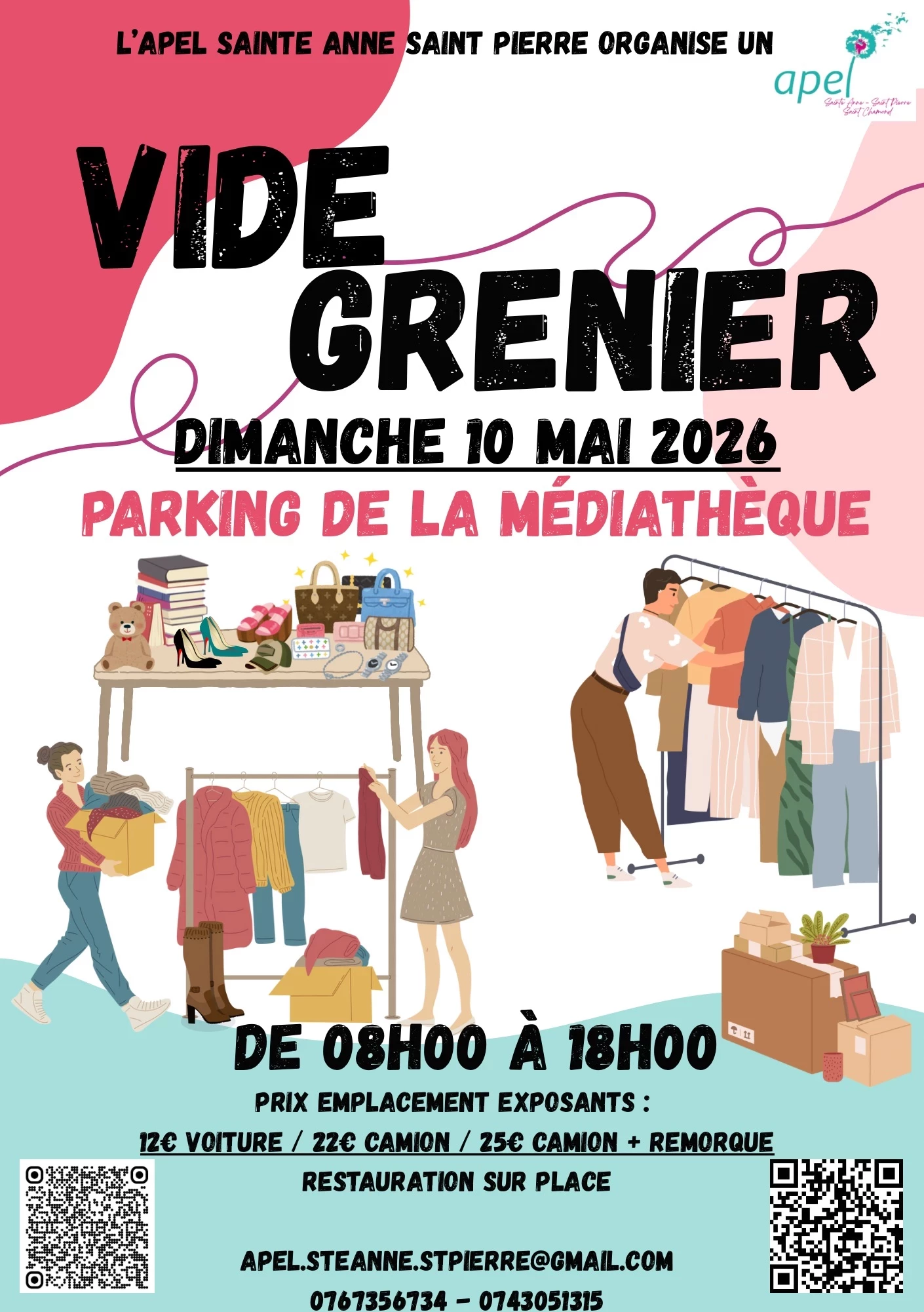Vide grenier apel sasp