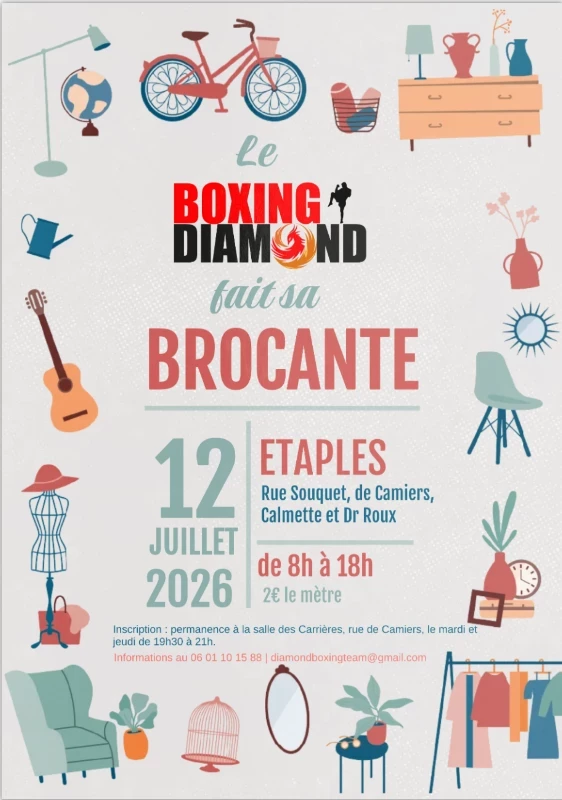 Brocante du boxing diamond