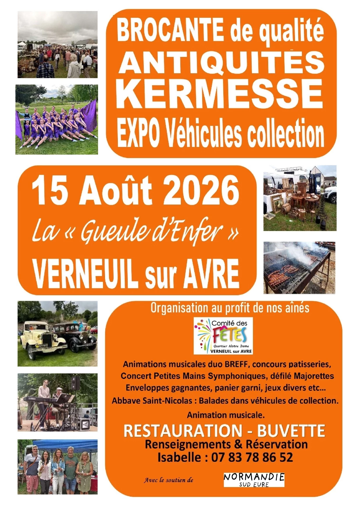Brocante antiquités kermesse de la gueule d'enfer