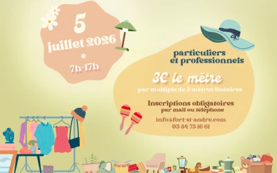 Brocante au fort saint andré