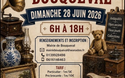 Brocante bouqueval - 28 juin 2026
