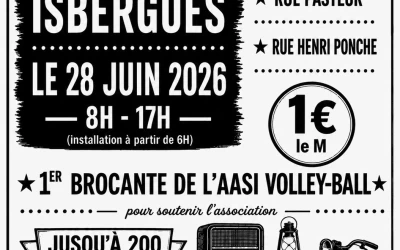 1er brocante / vide-grenier de l'aasi volley-ball