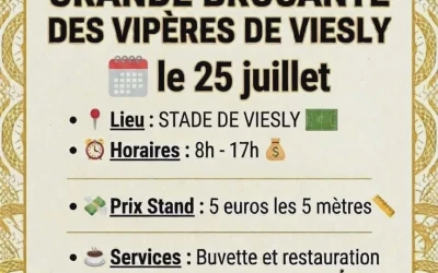 Brocante stade viesly