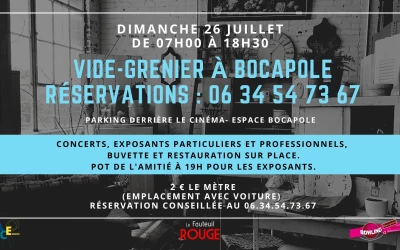 Vide grenier à bocapole