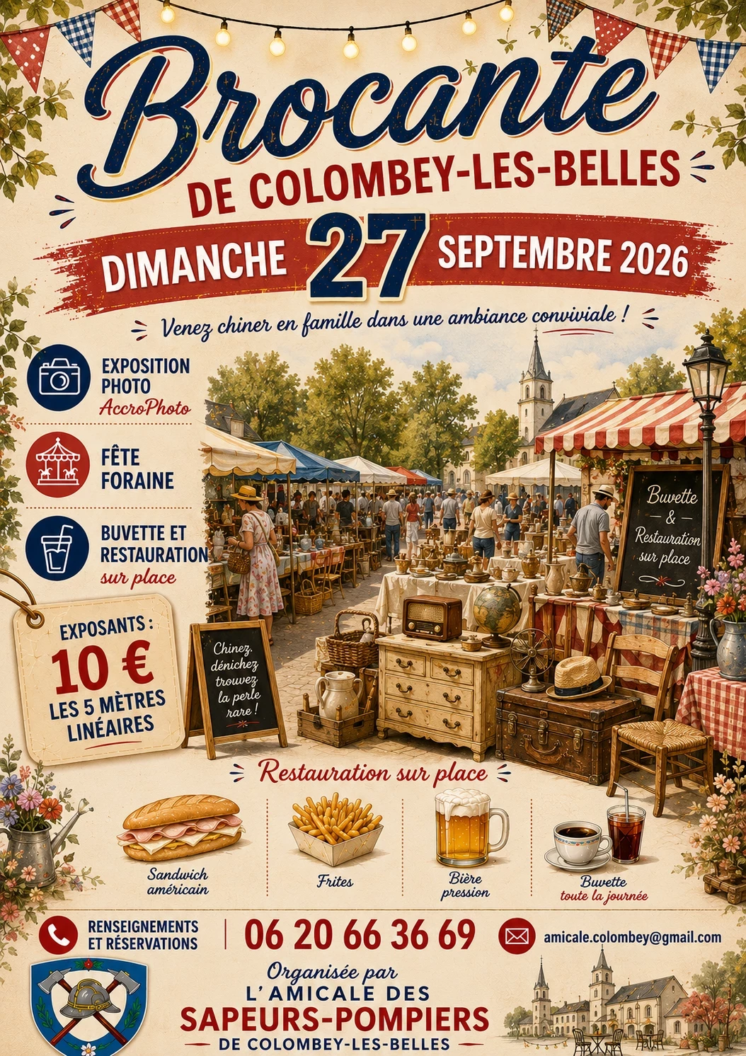 Brocante colombey les belles 2026