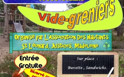 Vide-greniers annuel de l'adh