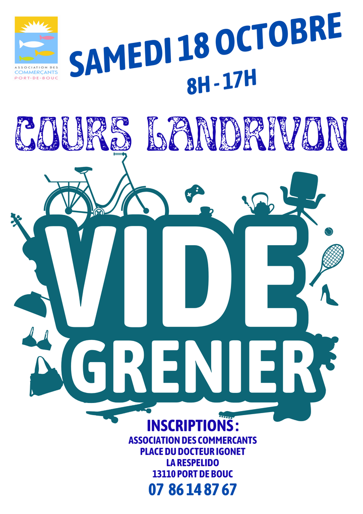 Vide grenier - association des commerçants