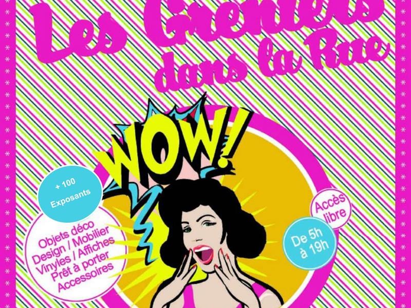 Les greniers dans la rue