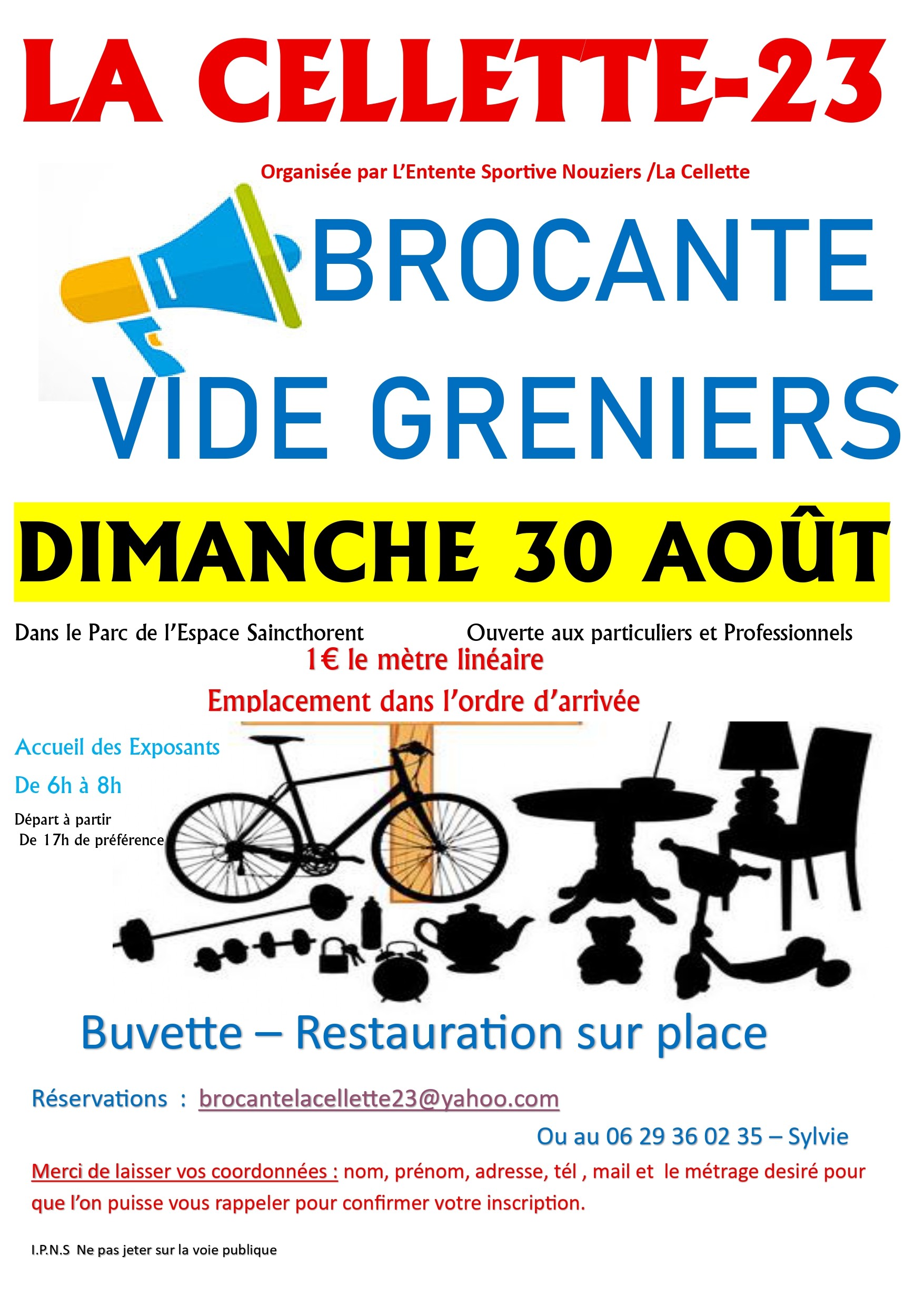 Brocante / vide grenier