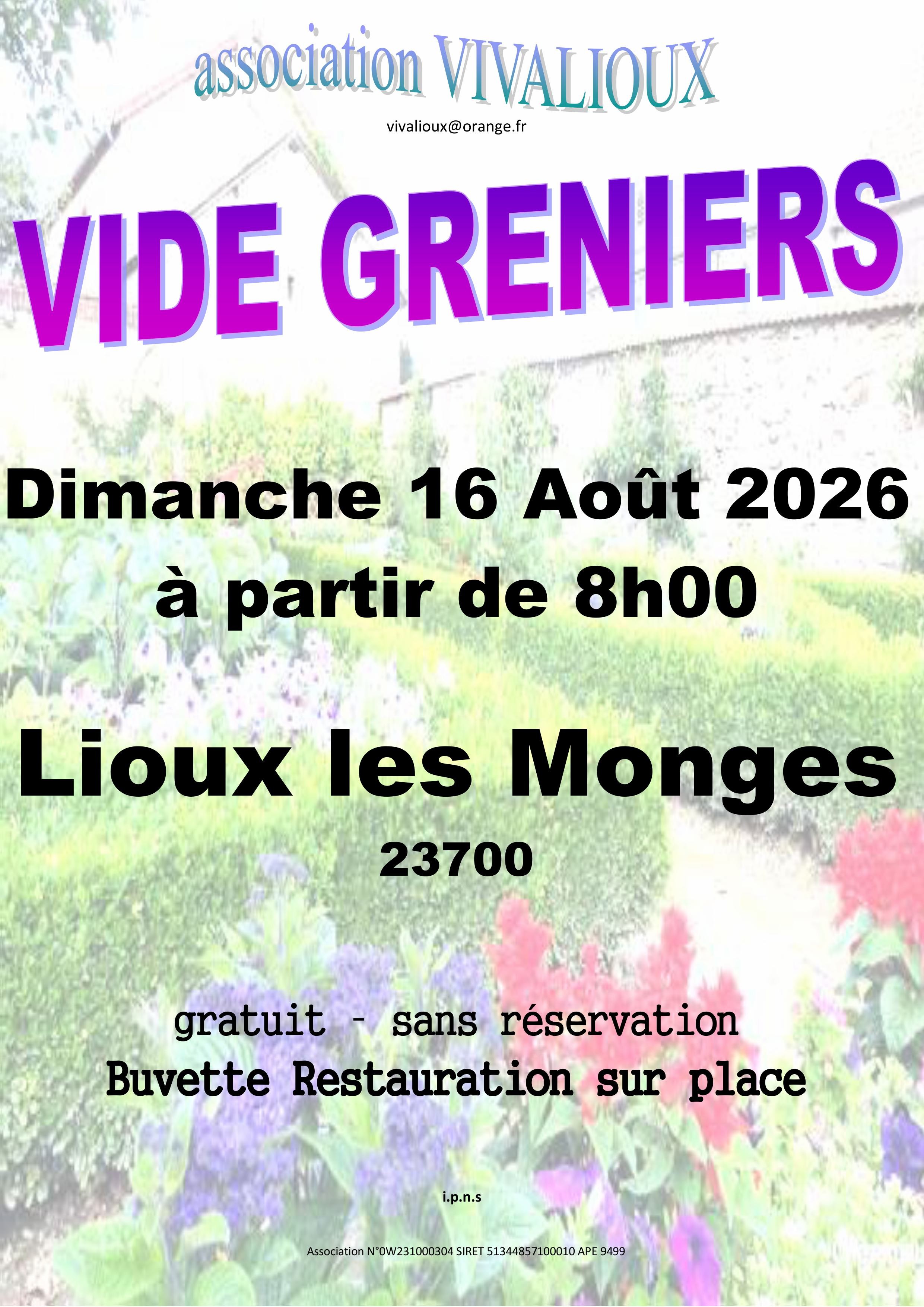 Vide greniers