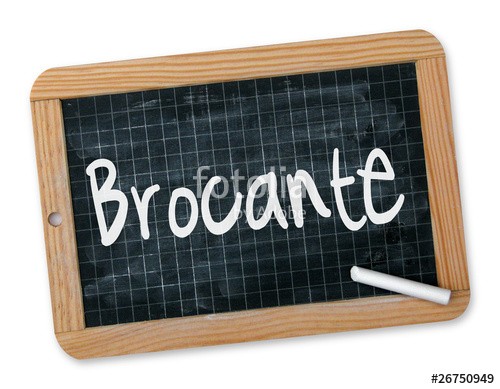 Brocante et vide-greniers