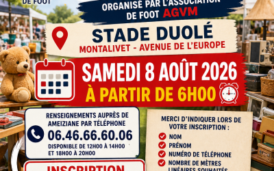 Vide greniers agvm