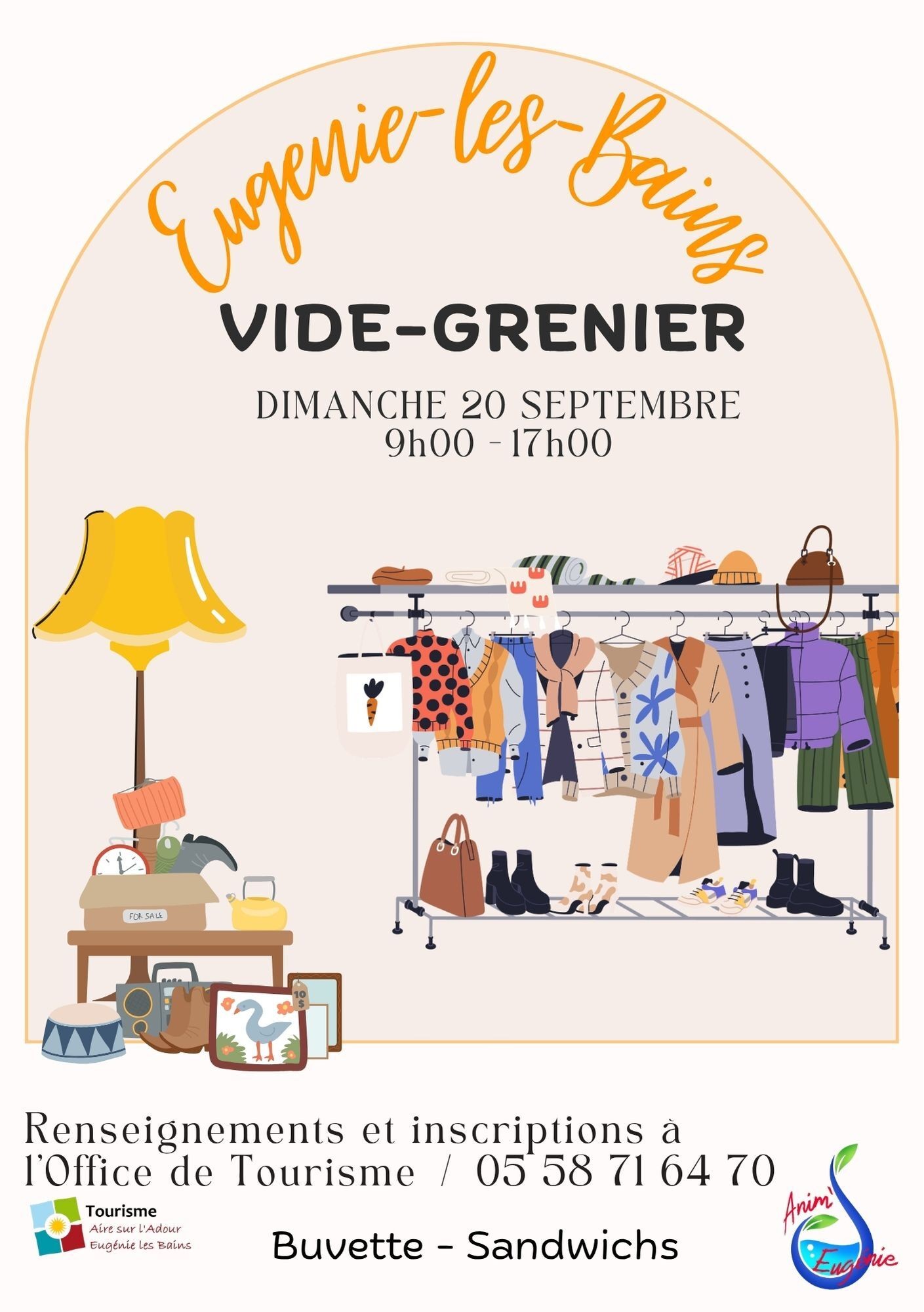 Vide grenier à eugénie les bains
