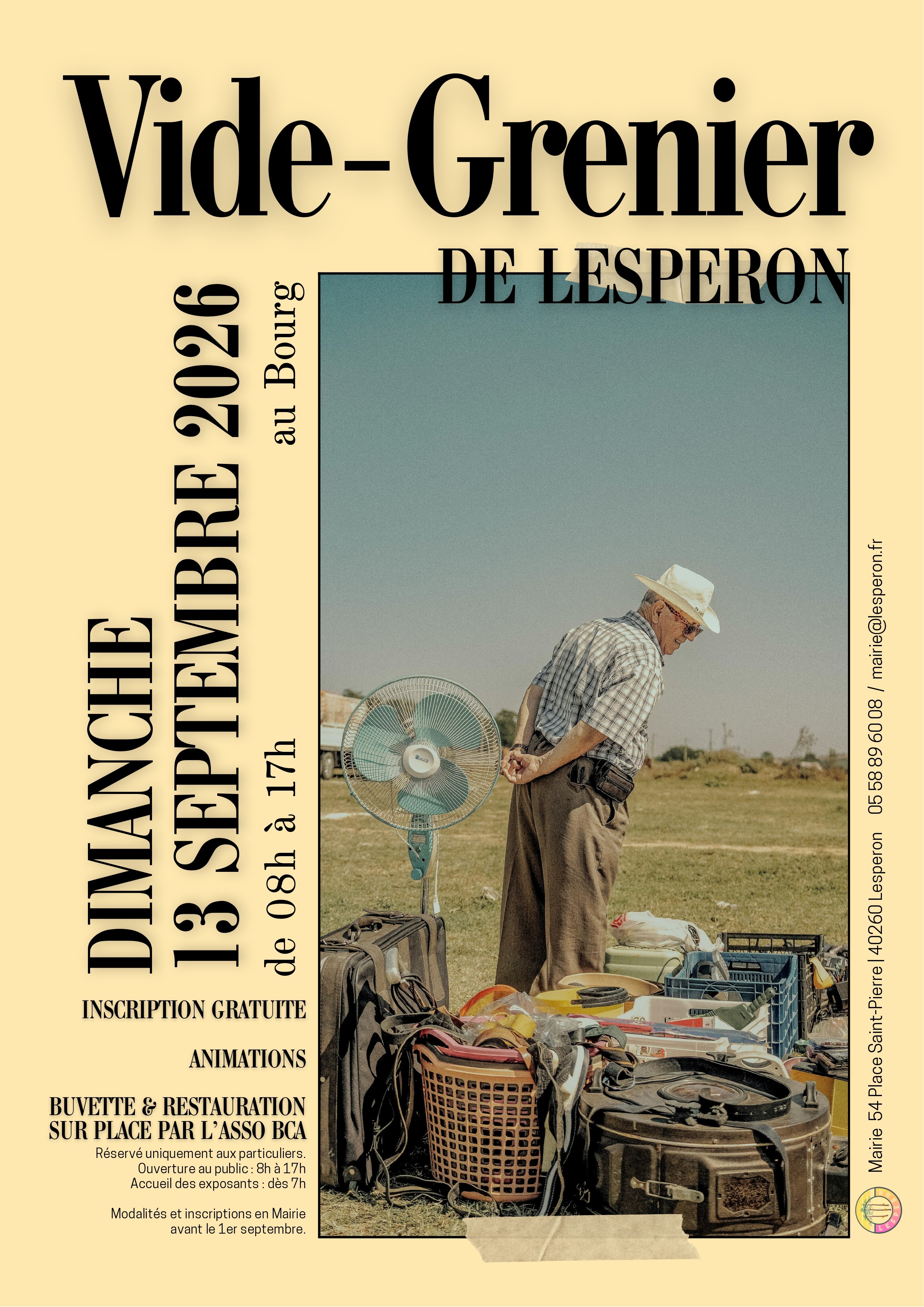 Vide-grenier - emplacement gratuit !